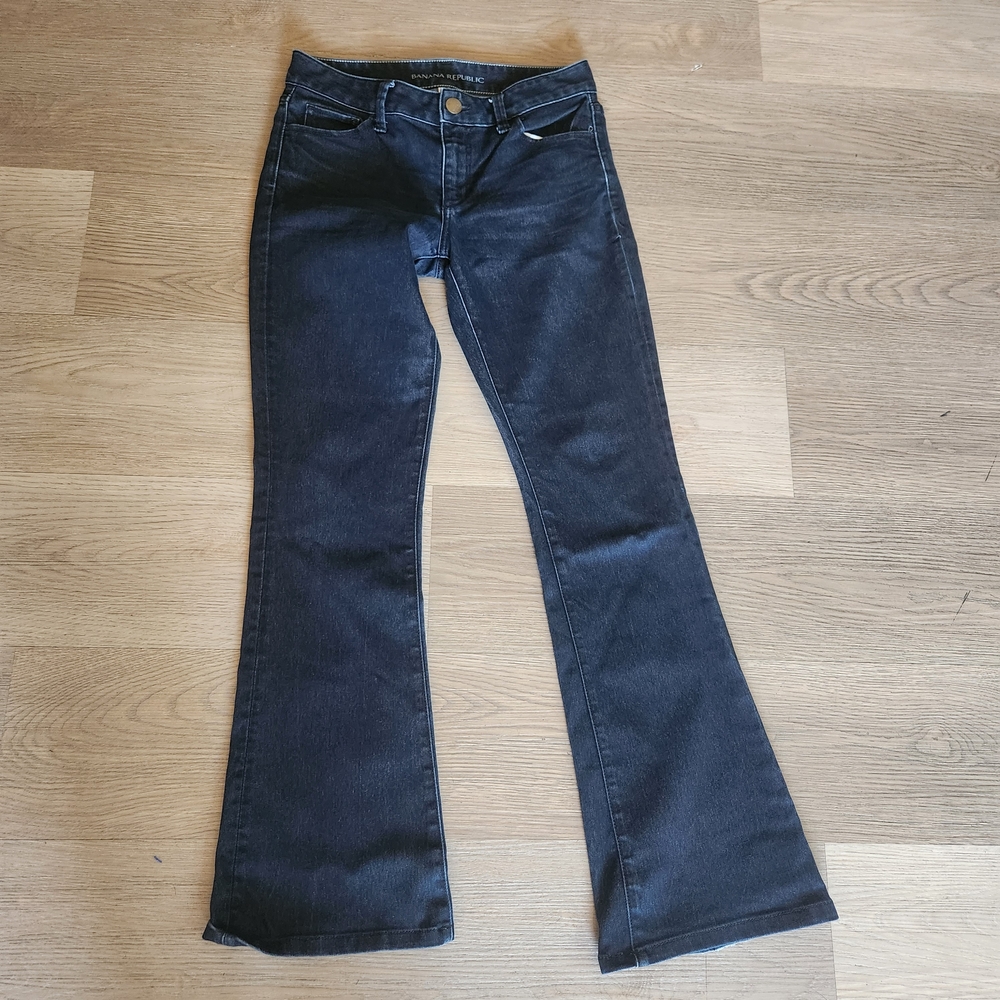 Banana Republic Dark Flare Jeans